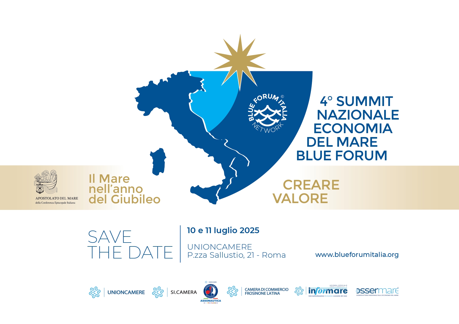 Save the date Blue Forum 2025