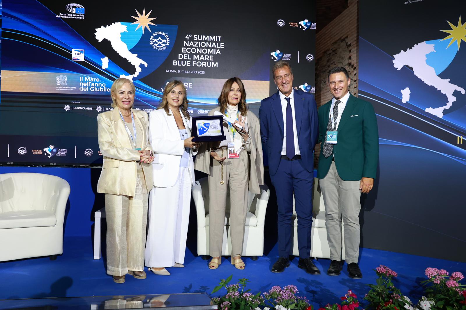 Blu Forum 2025 - on. Santanché, dott.ssa Celentano, dott.ssa Ciaramella, Acampora e dott. Mitrano 