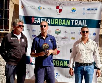 Premiazione con Acampora e Mitrano