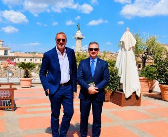 Giovanni Acampora e Domenico Merlani